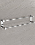 Porte-serviettes OLA - Inox - env. 64 x 11 cm - Double barre - Rond - couleur au choix