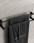 Porte-serviettes OLA - Inox - env. 64 x 11 cm - Double barre - Rond - couleur au choix