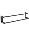 Porte-serviettes OLA - Inox - env. 64 x 11 cm - Double barre - Rond - couleur au choix