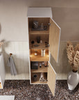 Ensemble meubles salle de bain BELDIVO 80 cm
