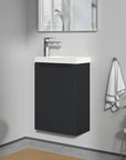 Meuble de salle de bain VIREO 40 cm avec lavabo