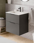Meuble salle de bain TIM 60 cm avec lavabo Duravit