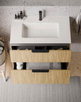 Meuble salle de bain TIM 80 cm avec lavabo Duravit