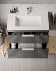 Meuble salle de bain TIM 80 cm avec lavabo Duravit