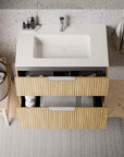 Meuble salle de bain TIM 80 cm avec lavabo Duravit