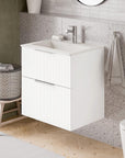 Meuble salle de bain TIM 60 cm avec lavabo Duravit