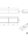 Meuble salle de bain JUVIA Classic 1
