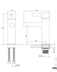 Mitigeur de lavabo MILOU M