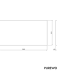 Plan vasque PUREWOOD