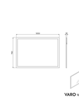 Ensemble de meubles de salle de bain VIREO 100 cm avec lavabo