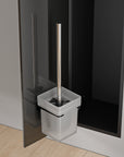 Module WC encastré RIA - Façade à carreler en verre noir