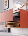 Ensemble meubles salle de bain BELDIVO 100 cm