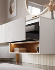 Ensemble meubles salle de bain BELDIVO 100 cm