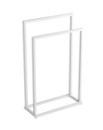 Porte-serviettes OLA - Acier - 50 x 21 x 82 cm - design angulaire - couleur au choix