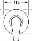 Duravit DuraVelez Mitigeur de douche encastré avec douchette