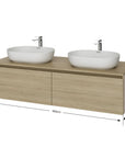 Meuble sous-lavabo Duravit Vellora