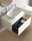 Duravit Vellora Meuble sous-lavabo sur console 80 cm
