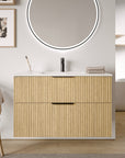 Ensemble de meubles de salle de bain TIM 100 cm avec lavabo