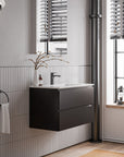 Ensemble de meubles de salle de bains AVA 80 cm avec lavabo