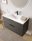 Ensemble de meubles de salle de bain TIM 100 cm avec lavabo