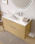 Ensemble de meubles de salle de bain TIM 100 cm avec lavabo