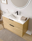 Ensemble de meubles de salle de bain TIM 100 cm avec lavabo