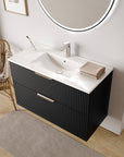 Ensemble de meubles de salle de bain TIM 100 cm avec lavabo