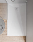 Receveur de douche plat en fonte minérale VIREO