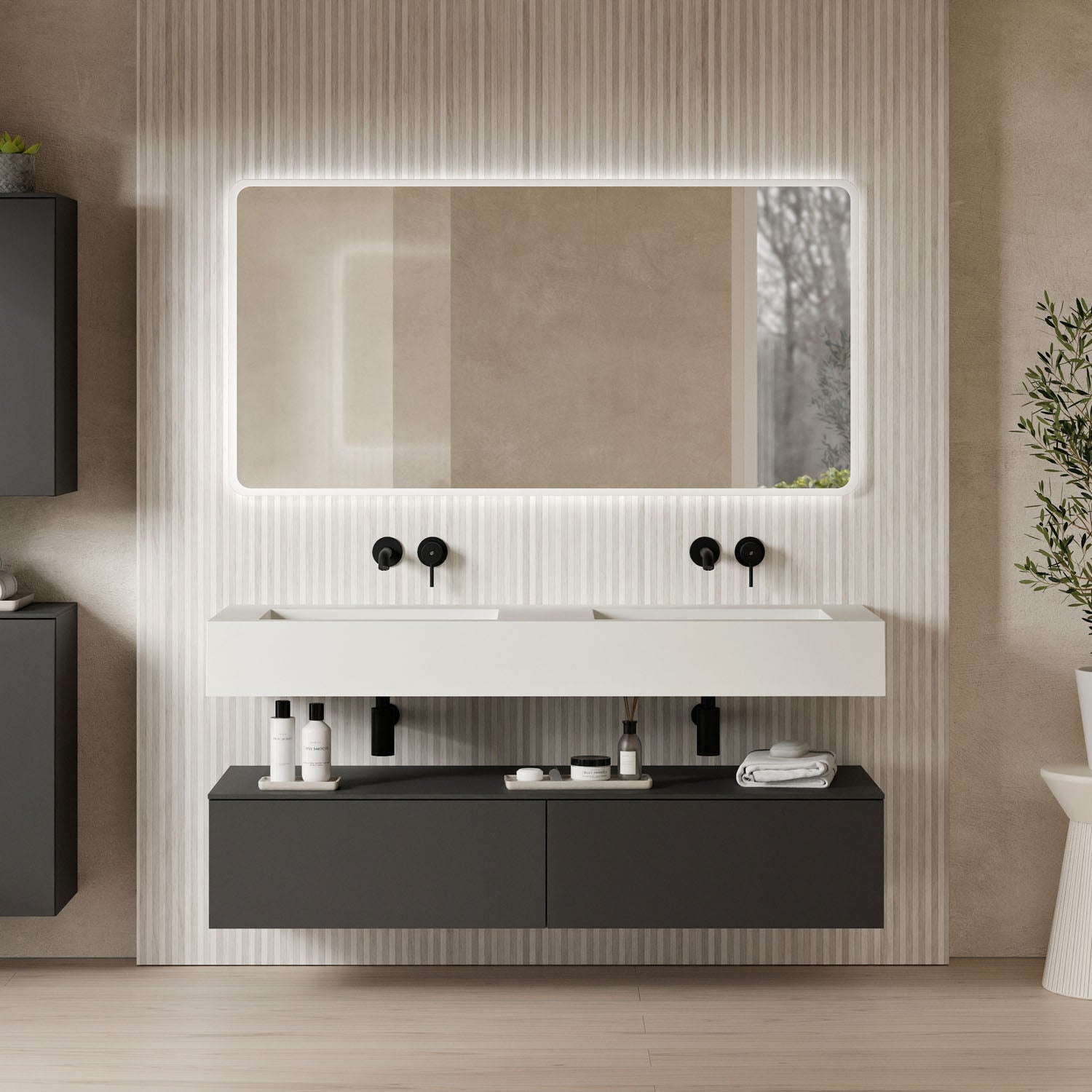 Meuble sous lavabo JUVIA