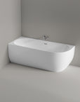 Baignoire d'angle semi-îlot LENA CORNER