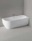 Baignoire d'angle semi-îlot LENA CORNER