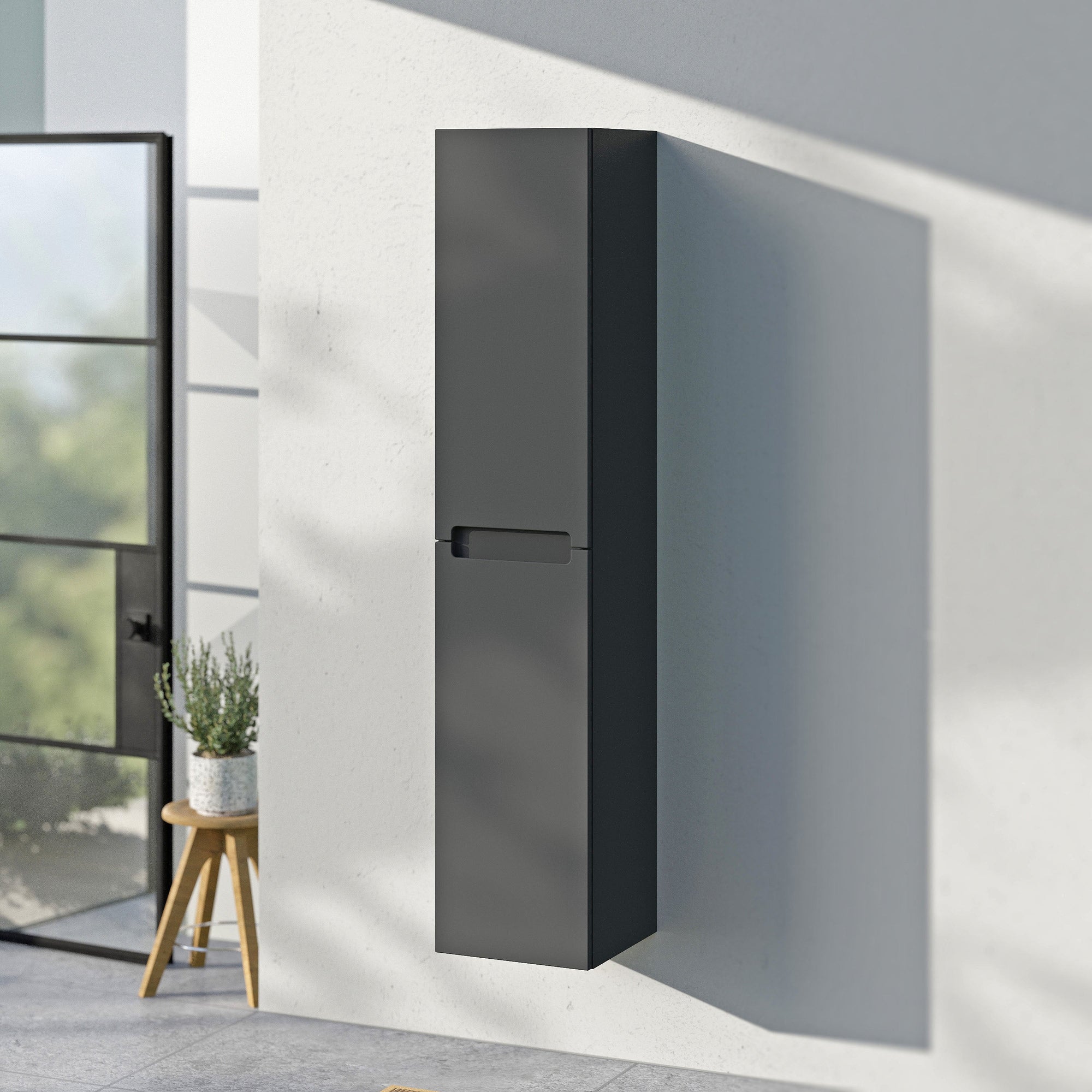 Ensemble de meubles de salle de bain VIREO 60 cm avec lavabo