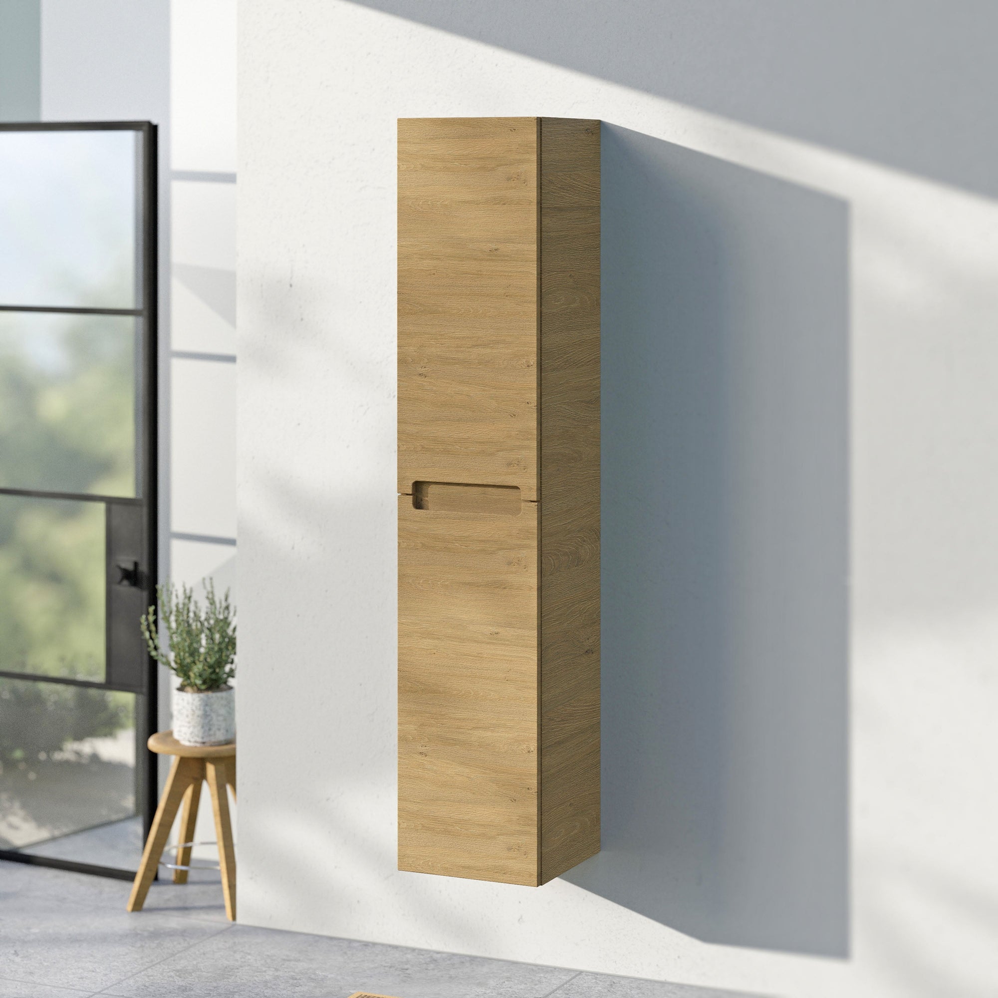 Ensemble de meubles de salle de bain VIREO 80 cm avec lavabo