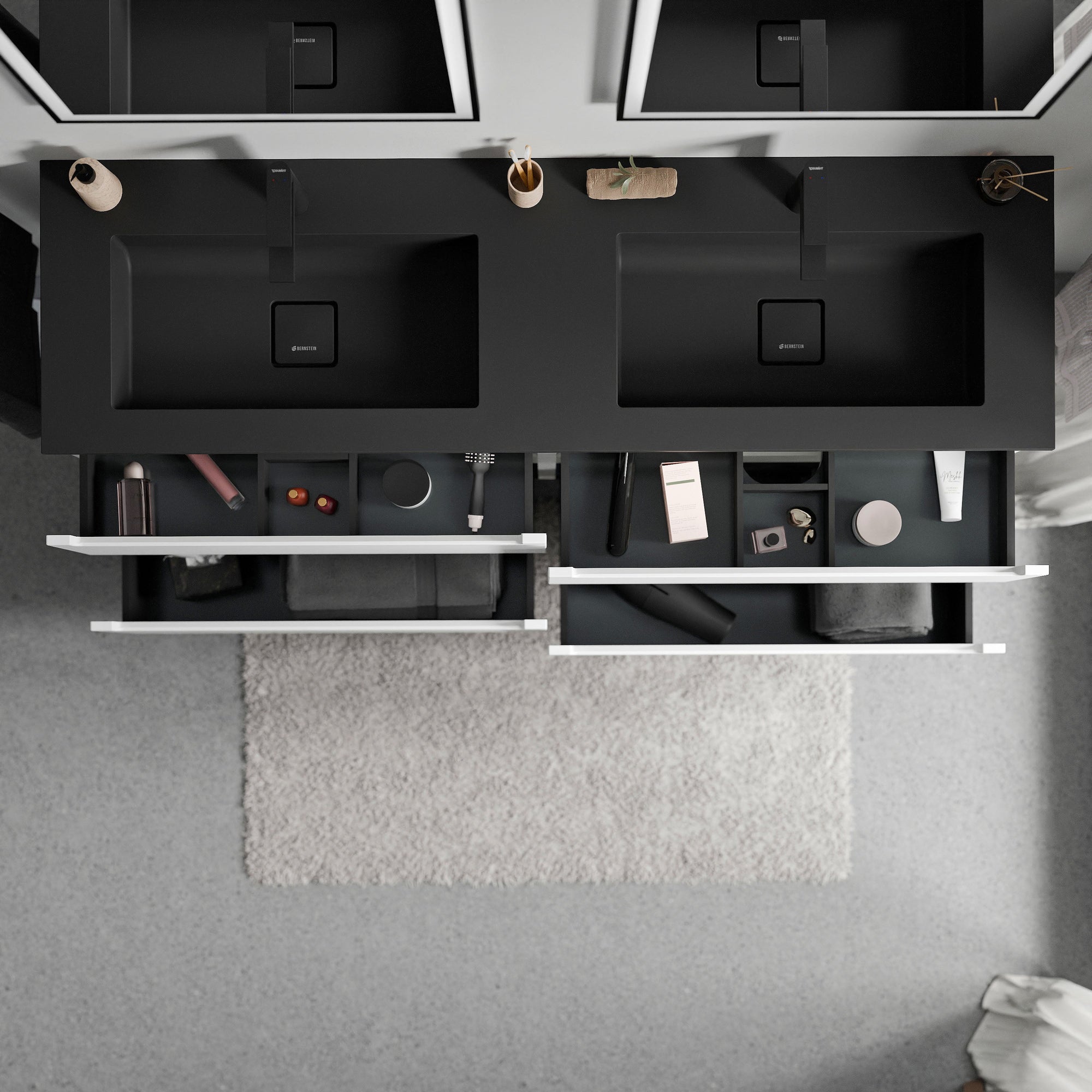 Meuble sous-lavabo VIREO 160 cm