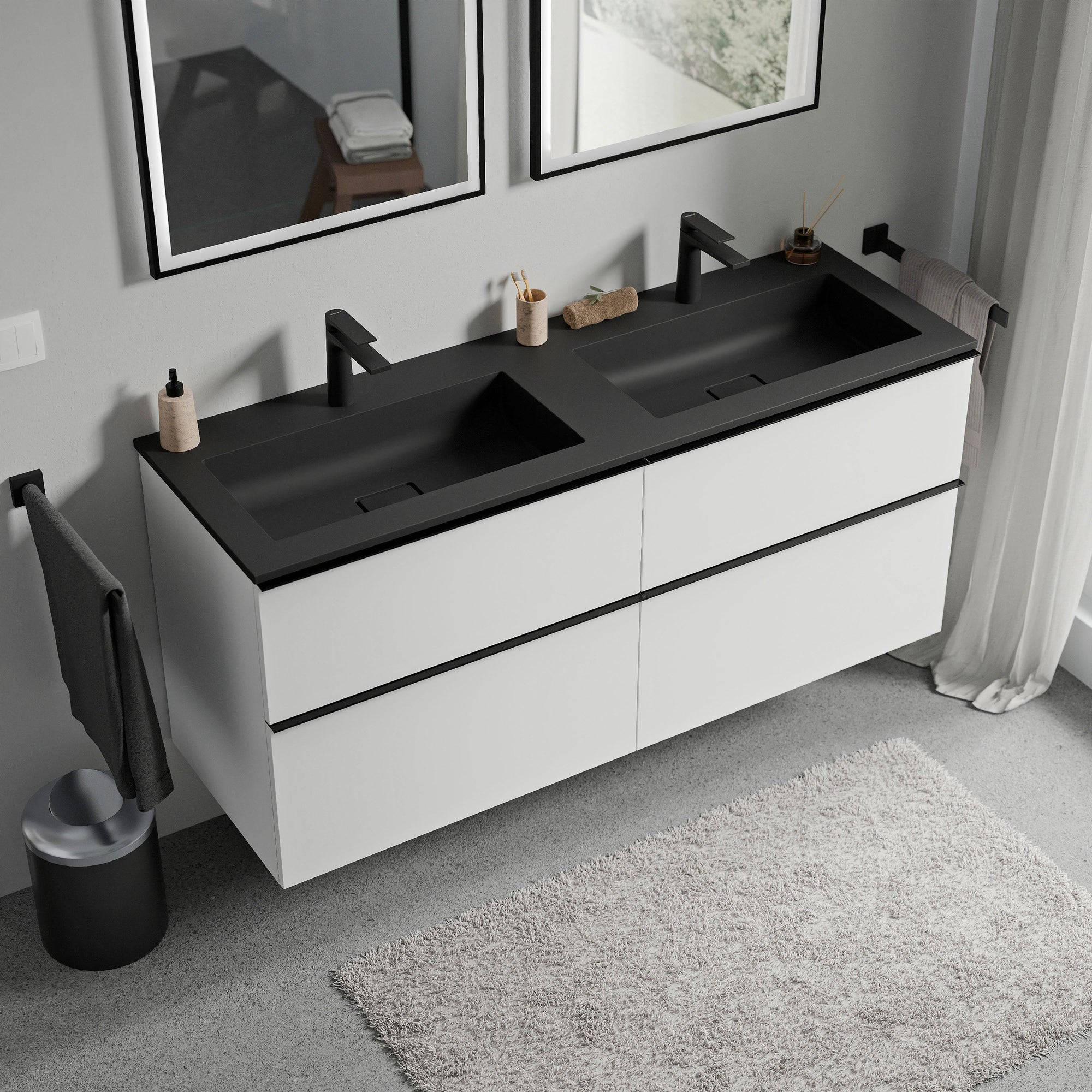 Meuble salle de bain LAVOA 120 cm