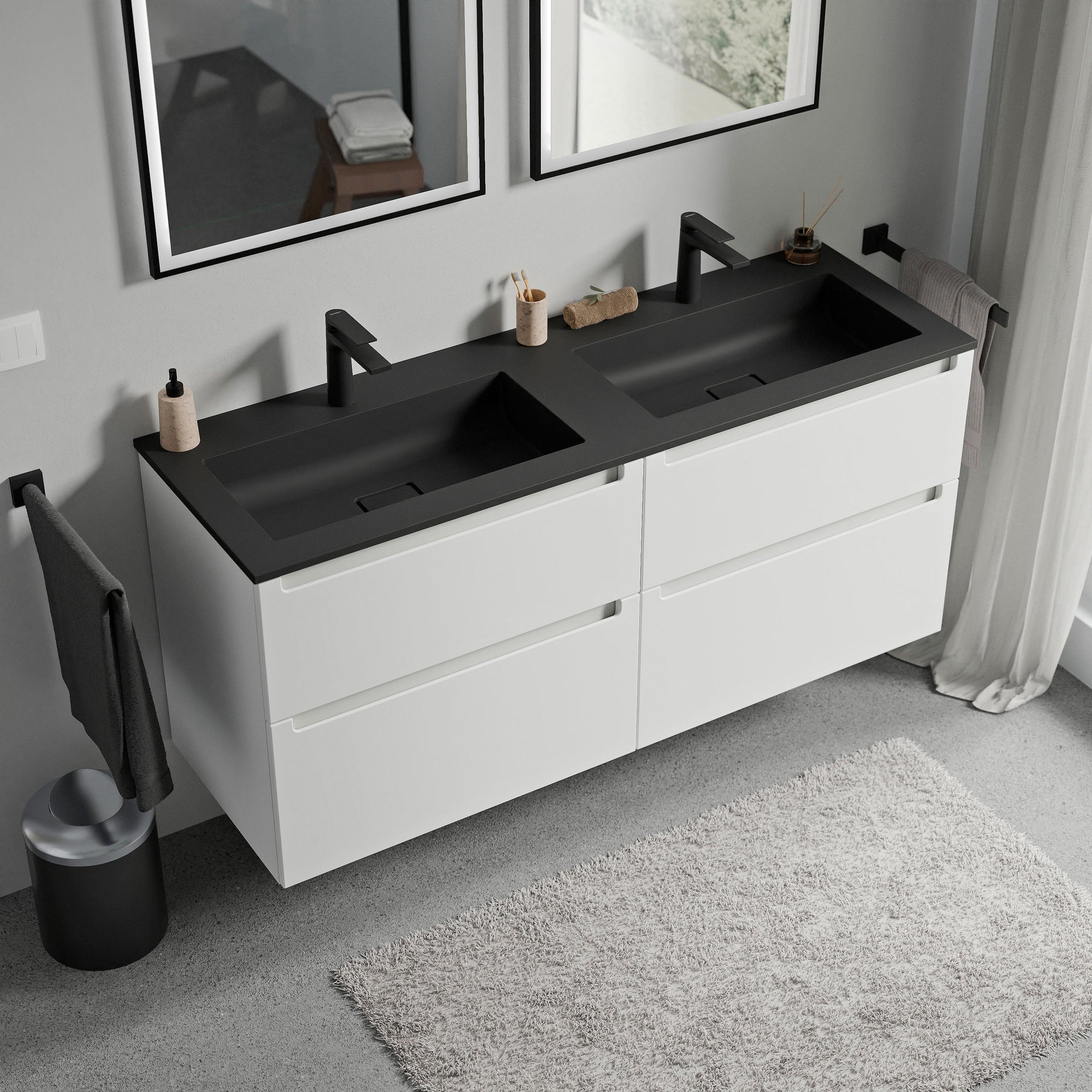 Meuble salle de bain VIREO 120 cm