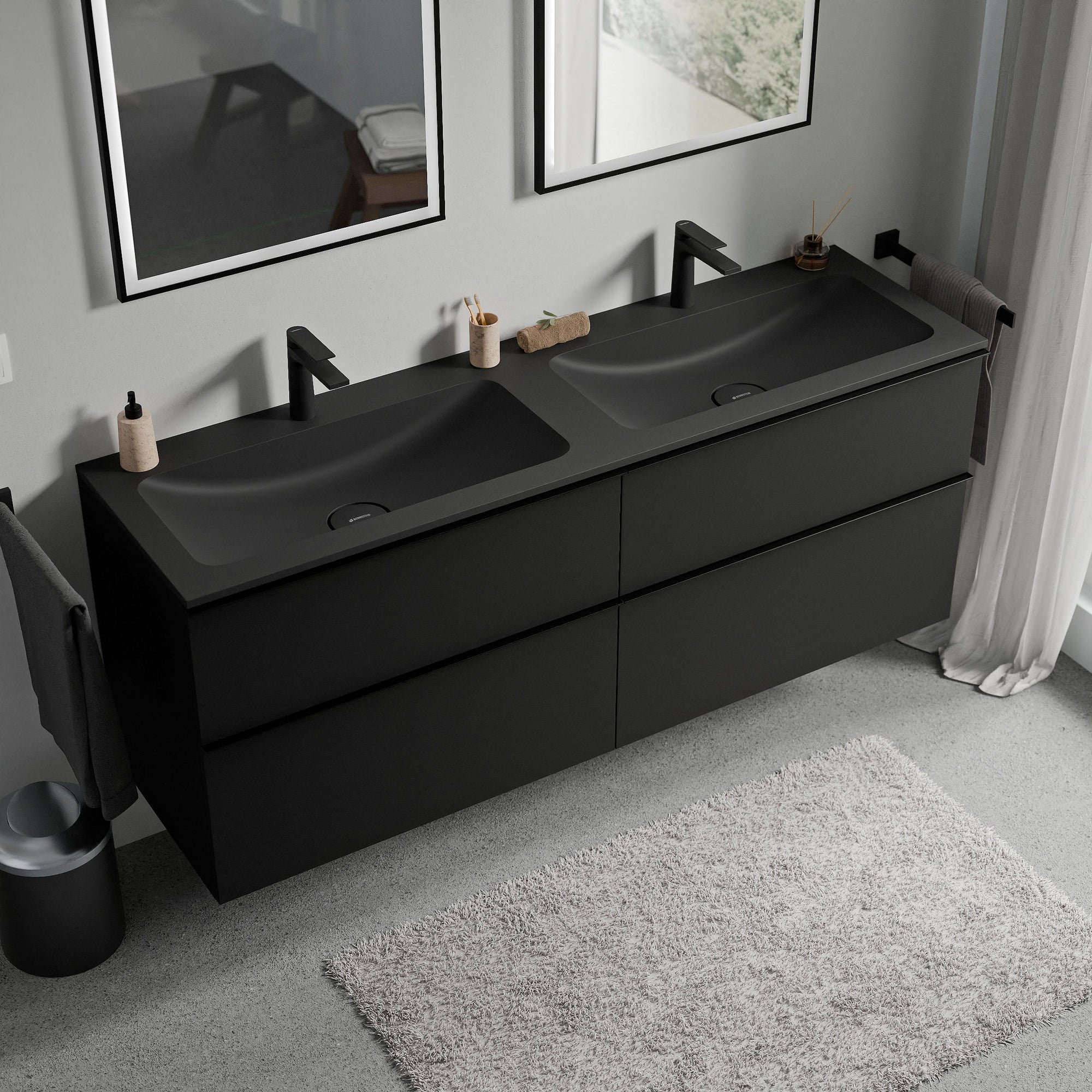 Meuble salle de bain LAVOA 160 cm