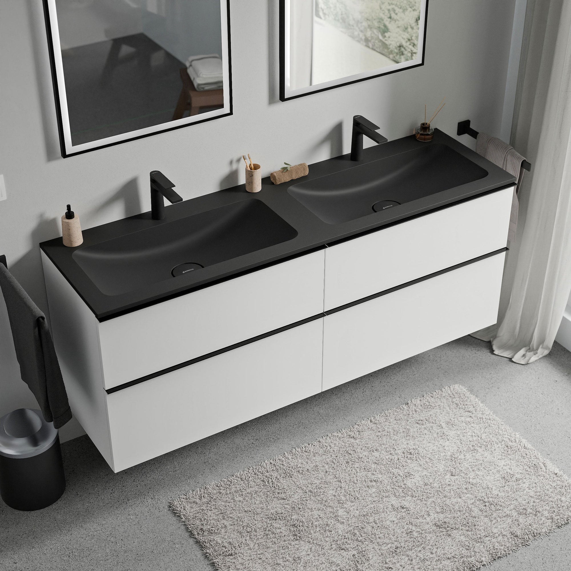 Meuble salle de bain LAVOA 160 cm