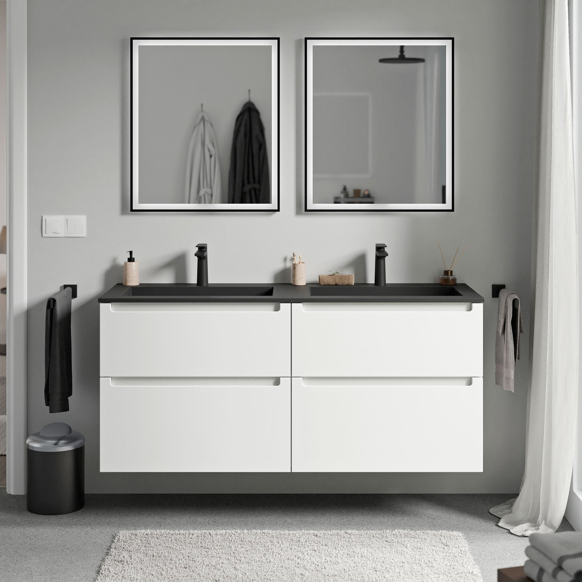 Meuble salle de bain VIREO 120 cm