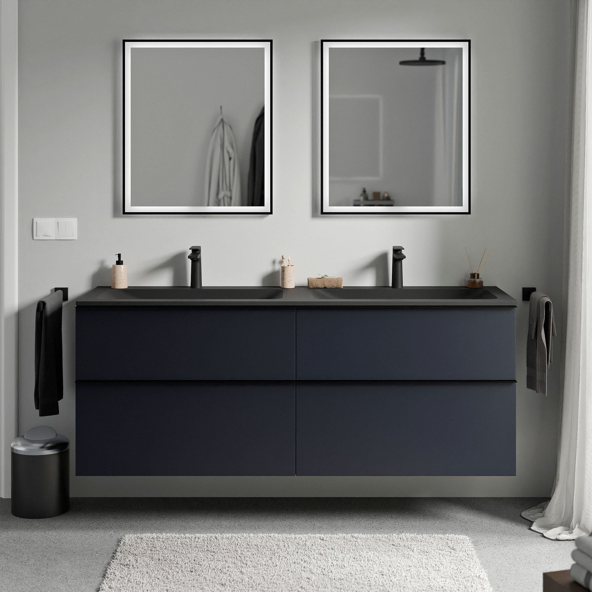 Meuble salle de bain LAVOA 160 cm