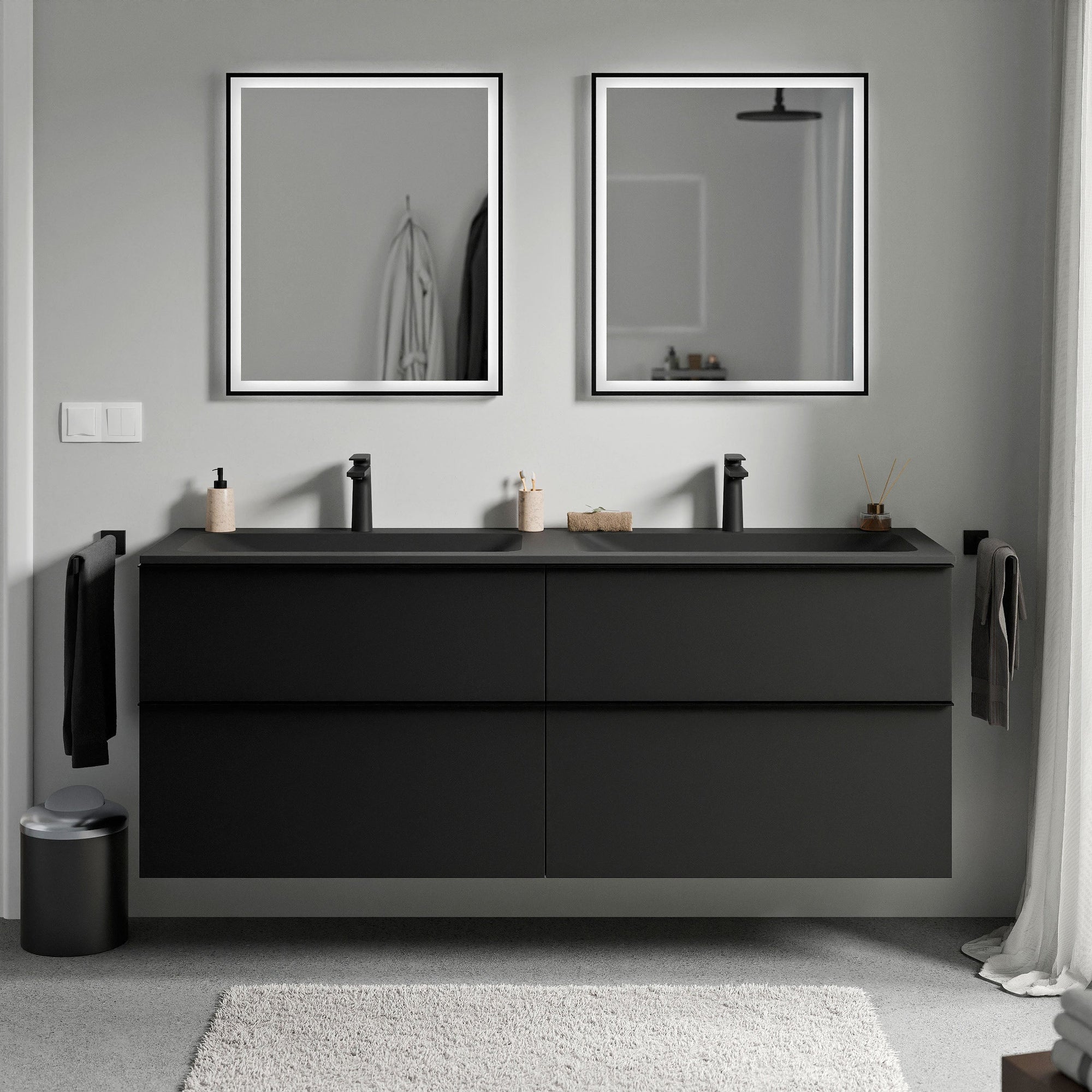 Meuble salle de bain LAVOA 160 cm