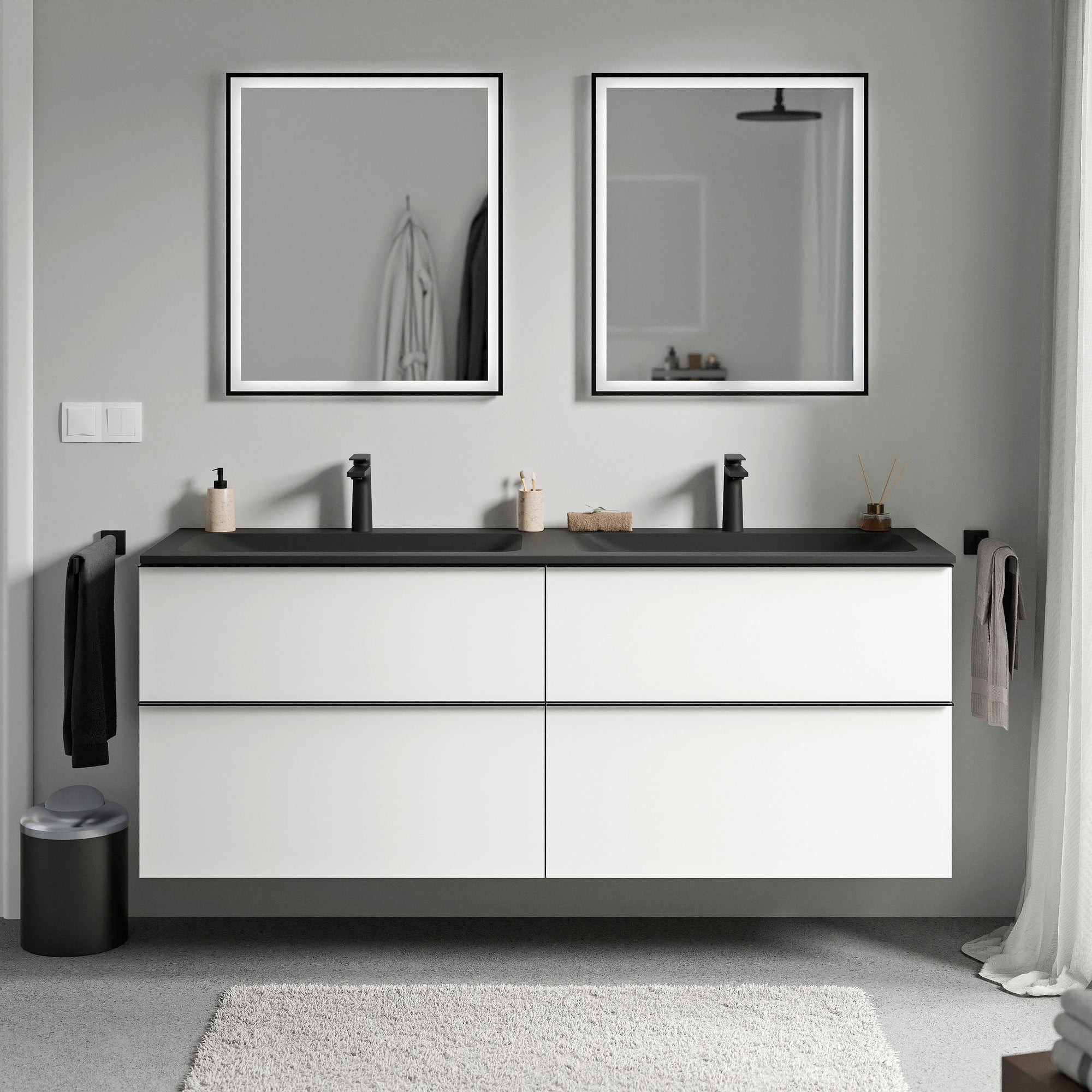 Meuble salle de bain LAVOA 160 cm