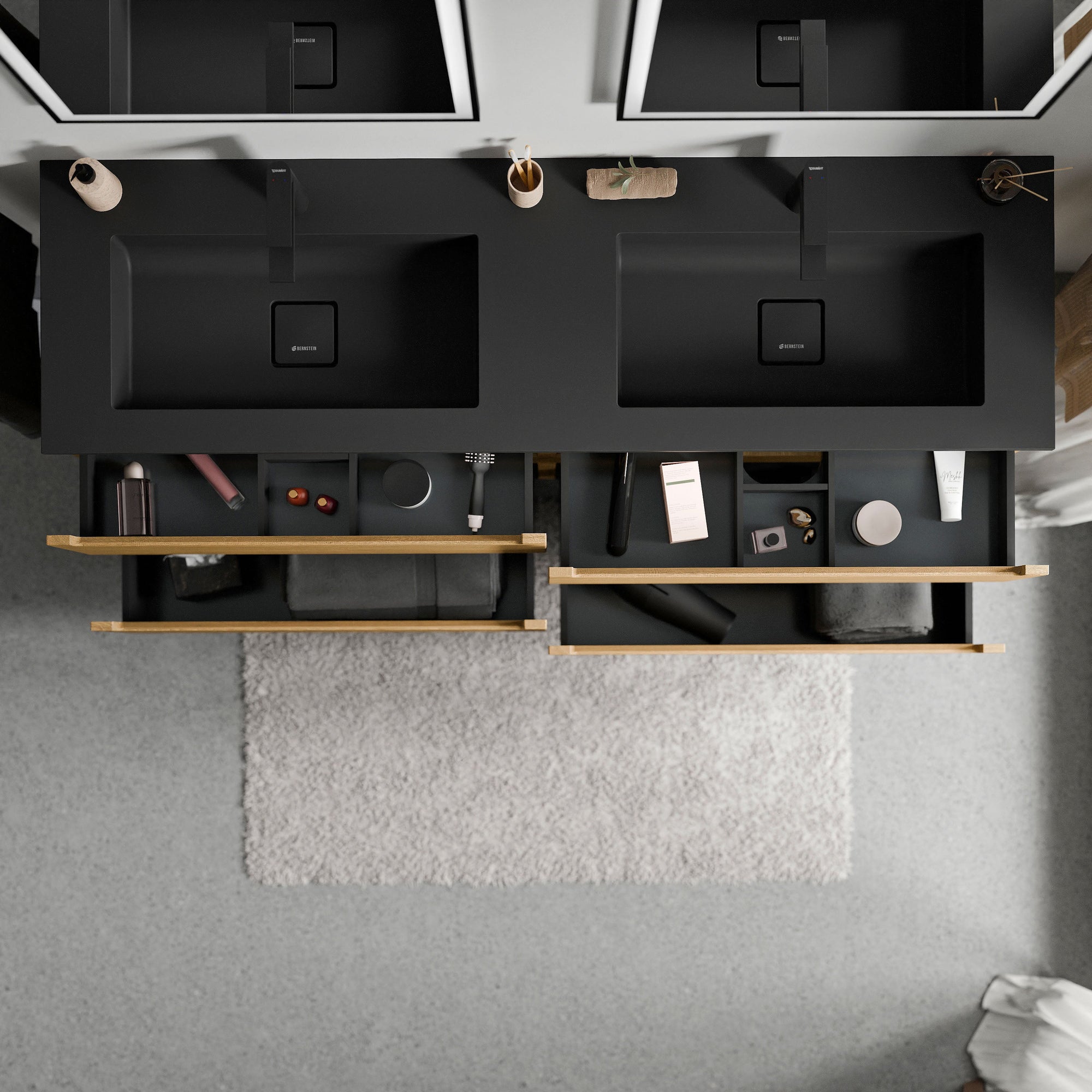 Meuble sous-lavabo VIREO 160 cm