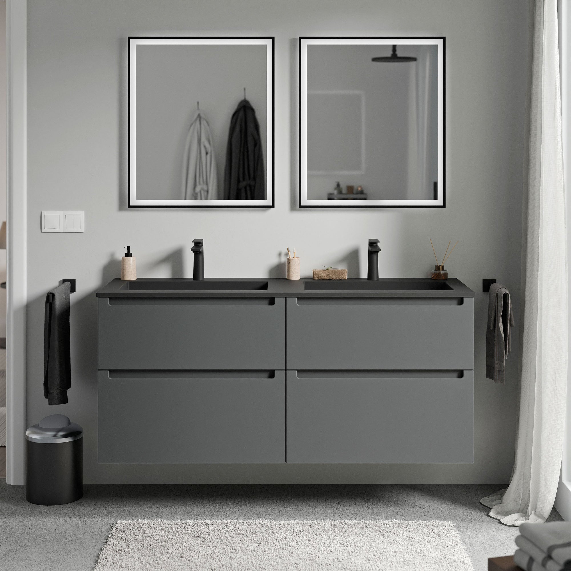 Meuble salle de bain VIREO 120 cm