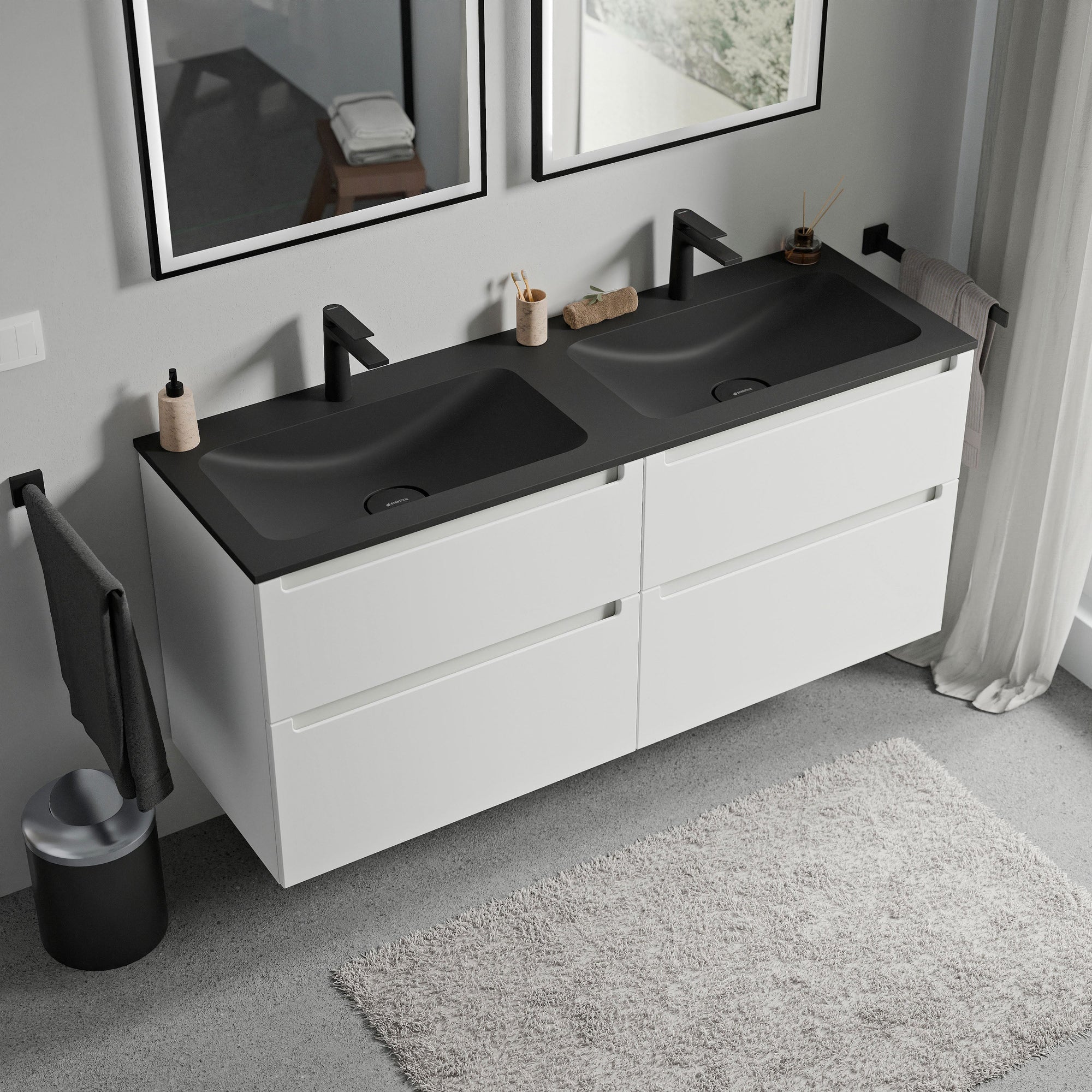 Meuble salle de bain VIREO 120 cm