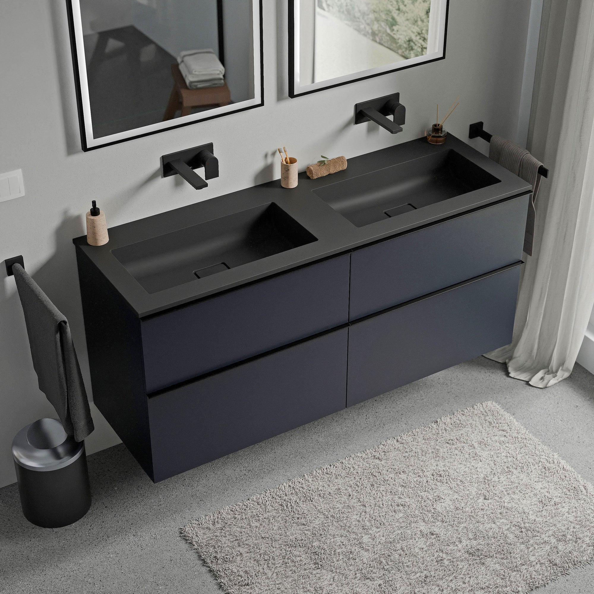 Meuble salle de bain LAVOA 120 cm
