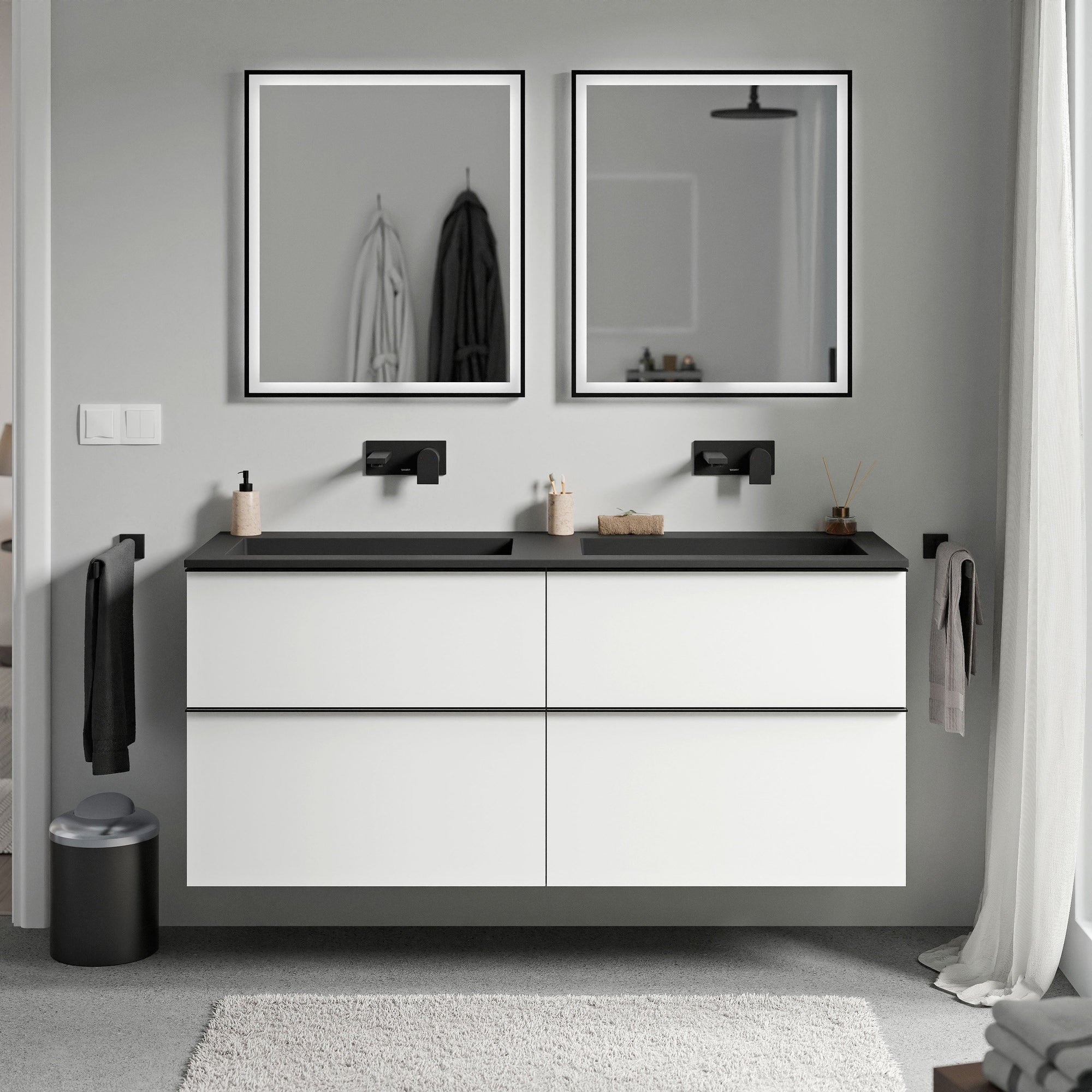 Meuble salle de bain LAVOA 120 cm