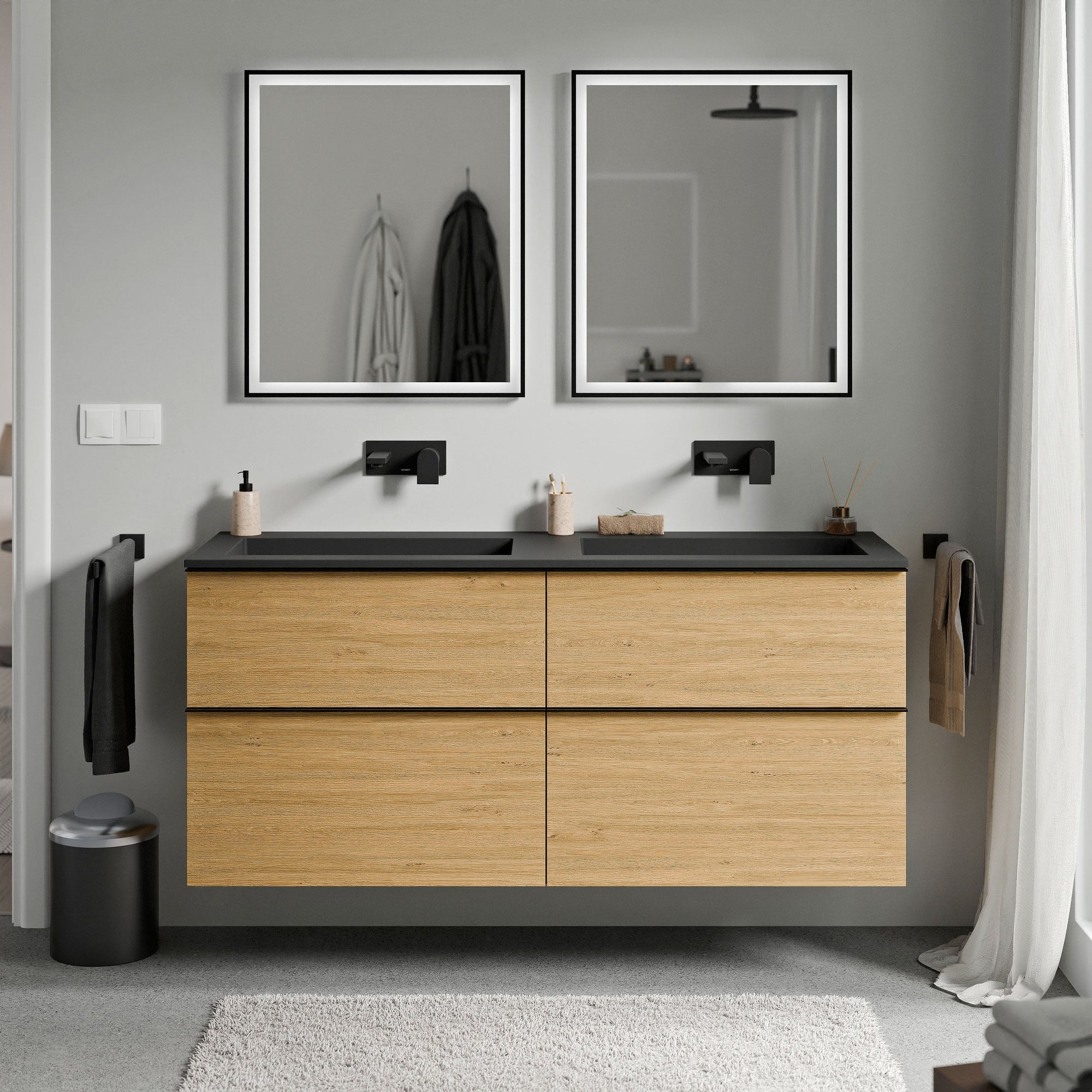 Meuble salle de bain LAVOA 120 cm