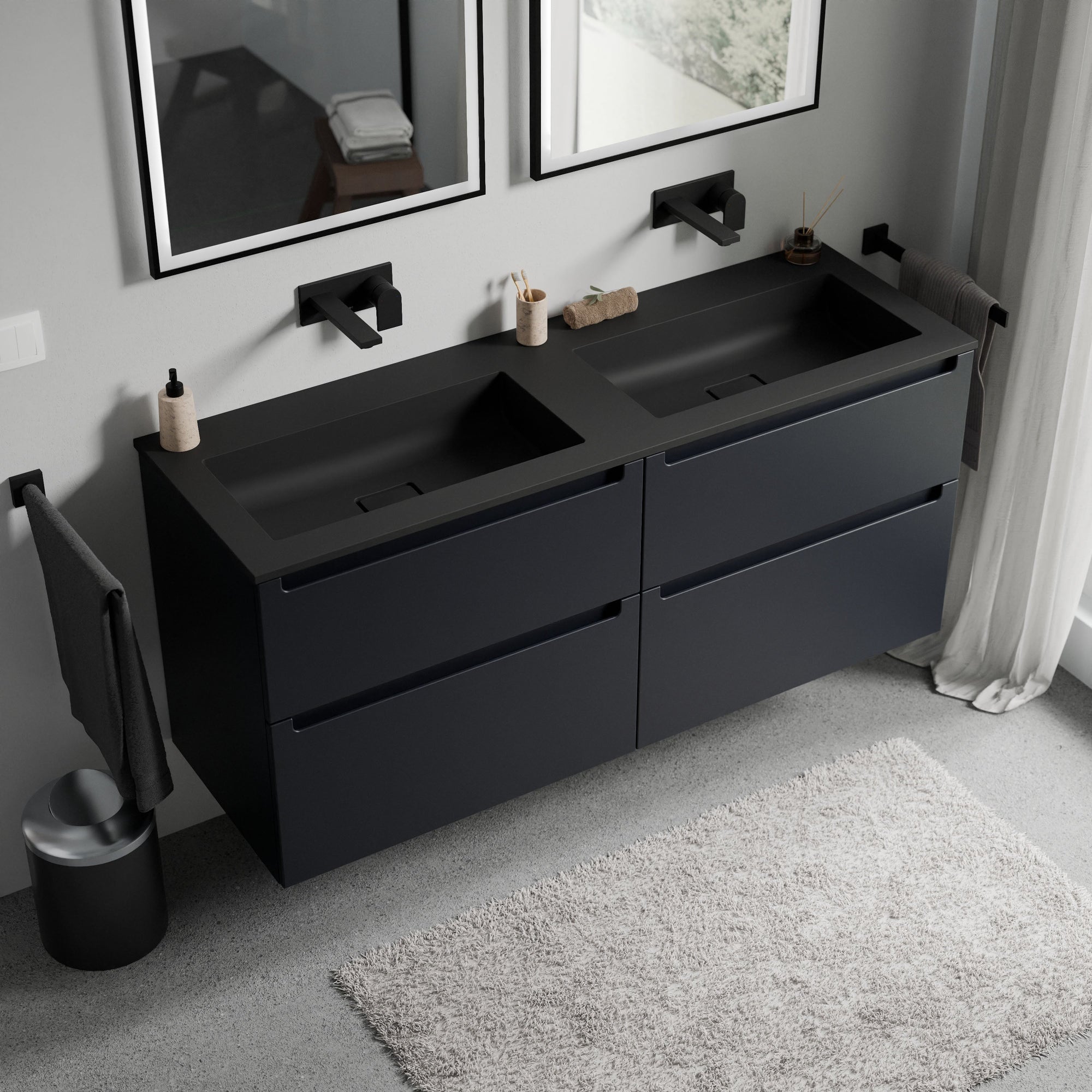 Meuble salle de bain VIREO 120 cm
