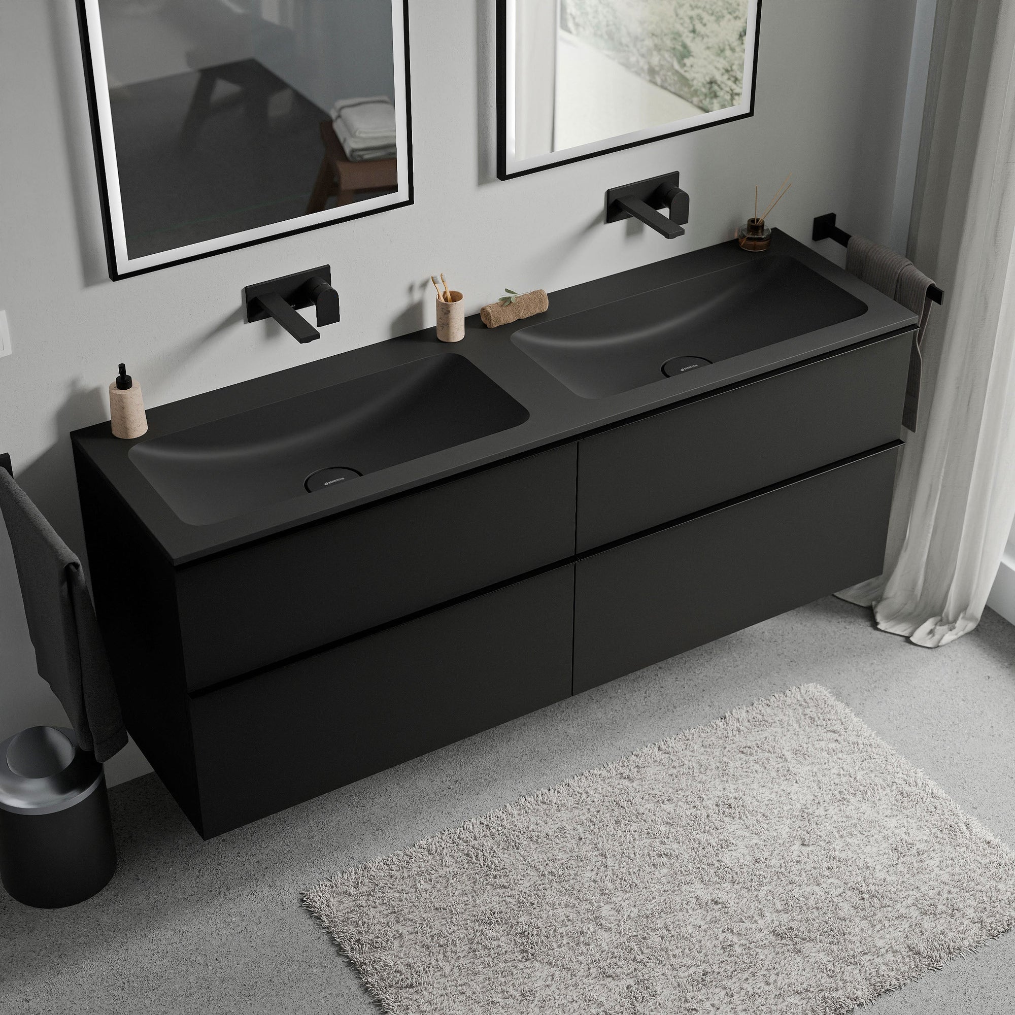Meuble salle de bain LAVOA 160 cm